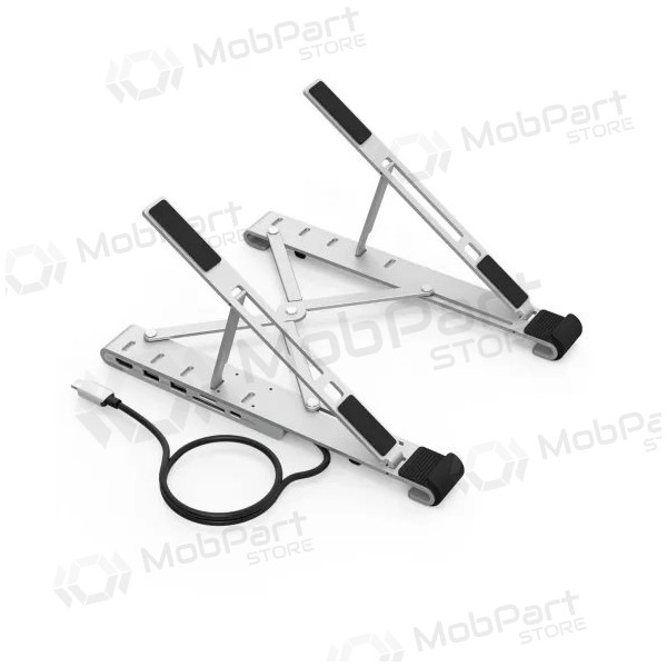 Nešiojamo kompiuterio stovas CHOETECHmed 7 prievadų USB Type-C šakotuvu