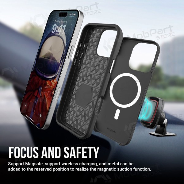 Mobilskal / fodral Perfectionists Triangle Mag Case Apple iPhone 11 Pro Max svart Mobilskal / fodral Perfectionists Triangle Mag Case Apple iPhone 11 Pro Max svart