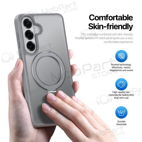 Samsung Galaxy S26+ fodral - Dux Ducis Yind Magnetic Stand (grå)