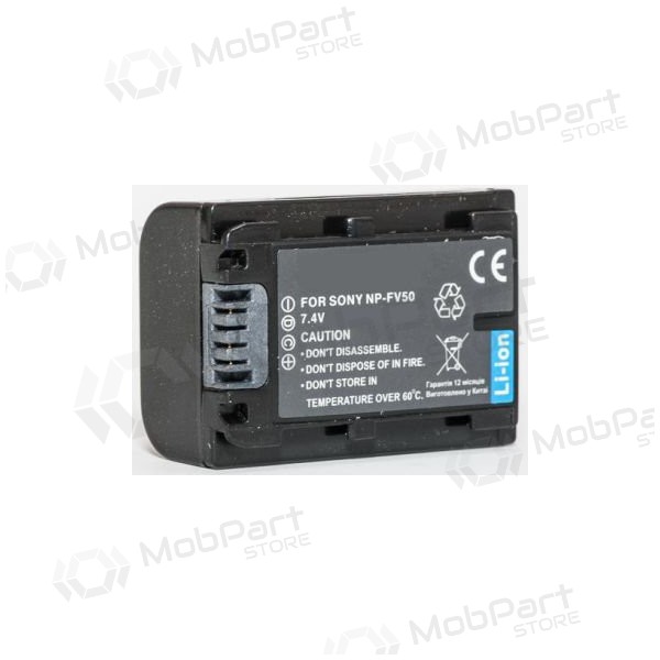 Sony NP-FV50 foto batteri / ackumulator Sony NP-FV50 foto batteri / ackumulator