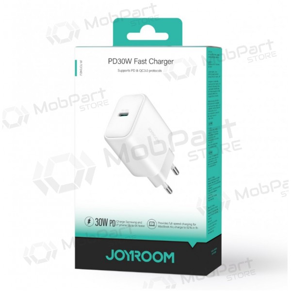 Laddare Joyroom JR-TCF24 USB-C PD30W vit