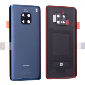 Huawei Mate 20 Pro baksida / batterilucka blå (Midnight Blue) (begagnad grade B, original)