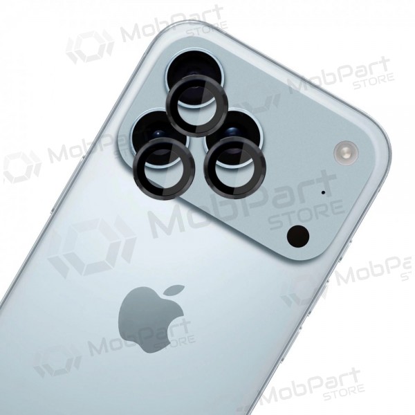 Skyddsglas kamerai 3mk Lens Pro Apple iPhone 17 Pro/17 Pro Max svart