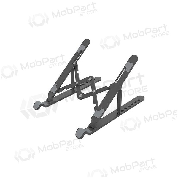 Nešiojamojo kompiuterio stovas ORICO, Plastikinis, Svarts