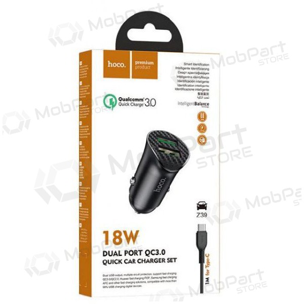 Billaddare HOCO Z39 USB + 