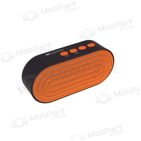 Bluetooth bärbar topphögtalare CANYON CNE-CBTSP3BO (MicroSD, AUX, BT V4.2, 300mAh)