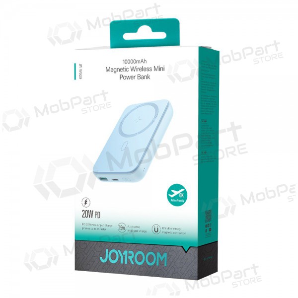 Powerbank Power Bank Joyroom JR-W020 20W Magnetic Wireless 10000mAh blå