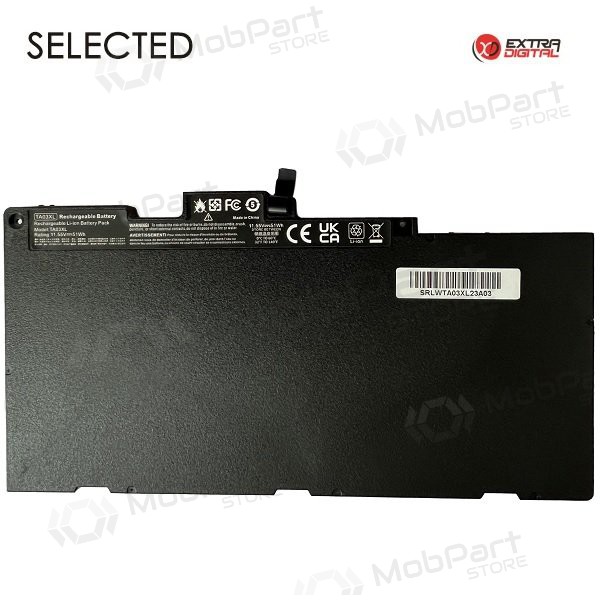 Nešiojamo kompiuterio batteri HP TA03XL, 51Wh, Extra Digital Selected Nešiojamo kompiuterio batteri HP TA03XL, 51Wh, Extra Digital Selected