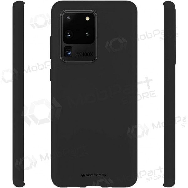 Samsung A736 Galaxy A73 5G fodral Mercury Goospery "Soft Feeling Jelly Case" (svart) Samsung A736 Galaxy A73 5G fodral Mercury Goospery "Soft Feeling Jelly Case" (svart)