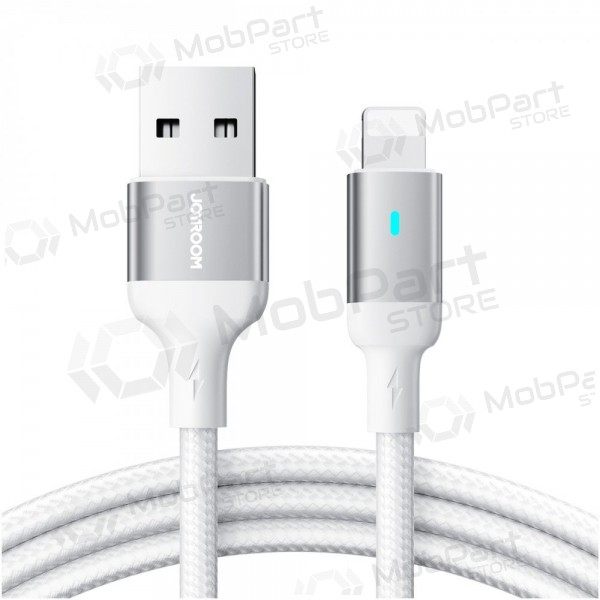 USB kabel Joyroom S-UL012A10 USB to Lightning 2.4A 1.2m vit