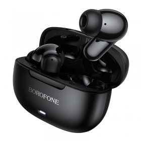 Trådlösa hörlurar Borofone BW96 Bluetooth ANC+ENC USB-C svarta