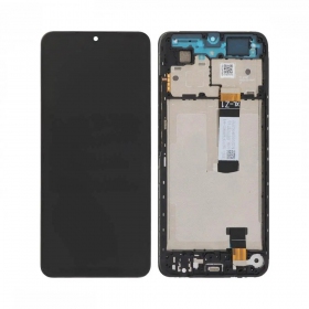 Ekranas Xiaomi Redmi A5/Poco C71 su lietimui jautriu stikliuku och rėmeliu Black ORG