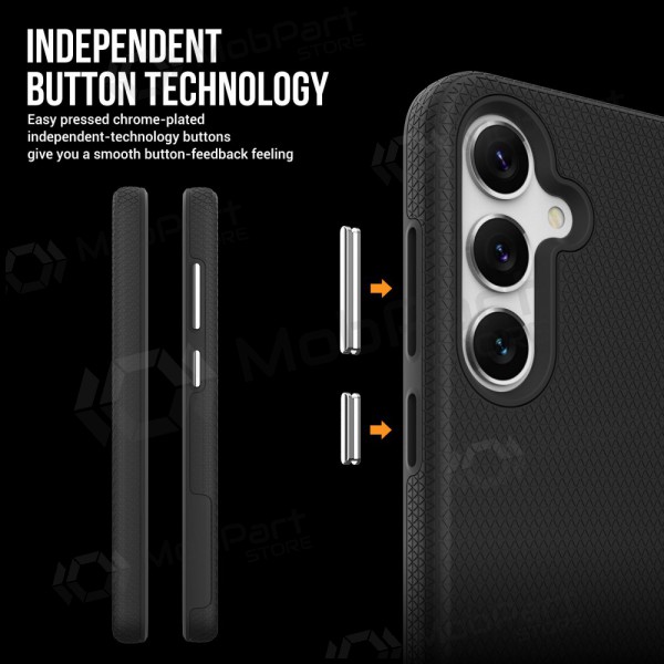 Mobilskal / fodral Perfectionists Triangle Case Samsung S926 S24 Plus/S936 S25 Plus svart Mobilskal / fodral Perfectionists Triangle Case Samsung S926 S24 Plus/S936 S25 Plus svart