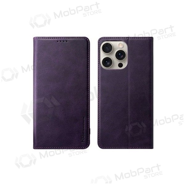 Mobilskal / fodral HDD Magnetic Wallet Case Samsung G990 S21 FE 5G violett