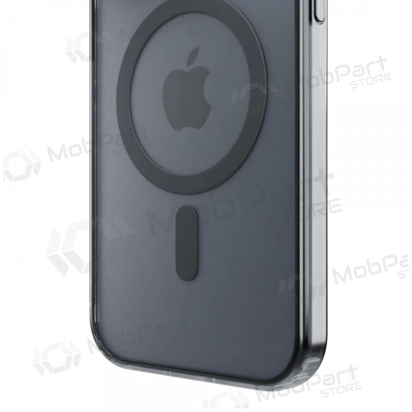 Apple iPhone Air fodral - 3mk Frosty MagCase (svart)