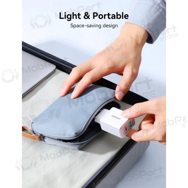 Laddare Joyroom JR-TCF15 USB-C/USB-A 30W vit