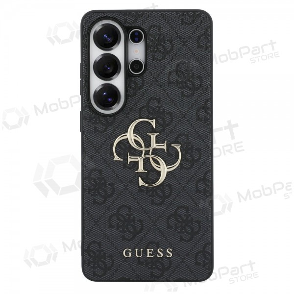 Samsung Galaxy S26 Ultra fodral - Guess PU 4G Metal Logo (grå)