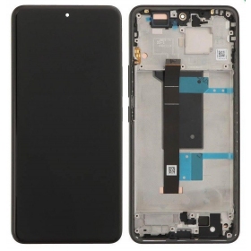 Xiaomi Redmi Note 15 Pro 4G skärm (svart) (med ram) (original)