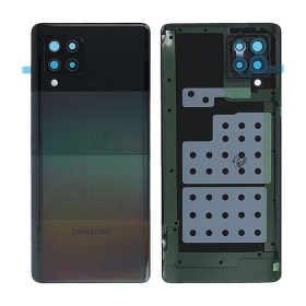 Samsung A426 Galaxy A42 5G 2021 baksida / batterilucka (Prism Dot Black) (begagnad grade C, original)