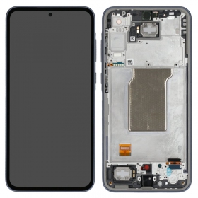 Samsung Galaxy A35 skärm (Navy) (med ram) (OLED)