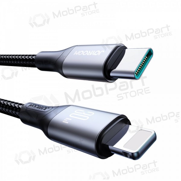 USB kabel Joyroom S-A28 USB-C to Lightning 30W 1.0m svart