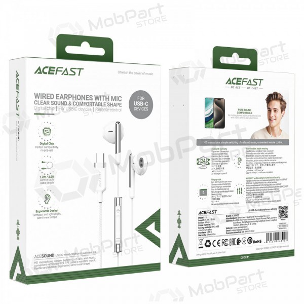 Hörlurar Acefast L3 USB-C Hörlurar Acefast L3 USB-C