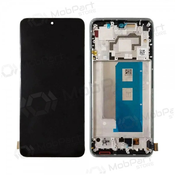 Xiaomi Poco F5 Pro 5G skärm (svart) (med ram) (original)