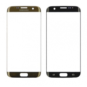 Samsung G935F Galaxy S7 Edge Skärmglass (guld) (for screen refurbishing)