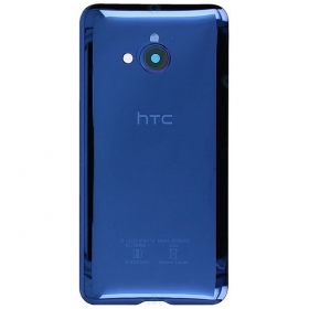 HTC U Play baksida / batterilucka (blå) (begagnad grade B, original)