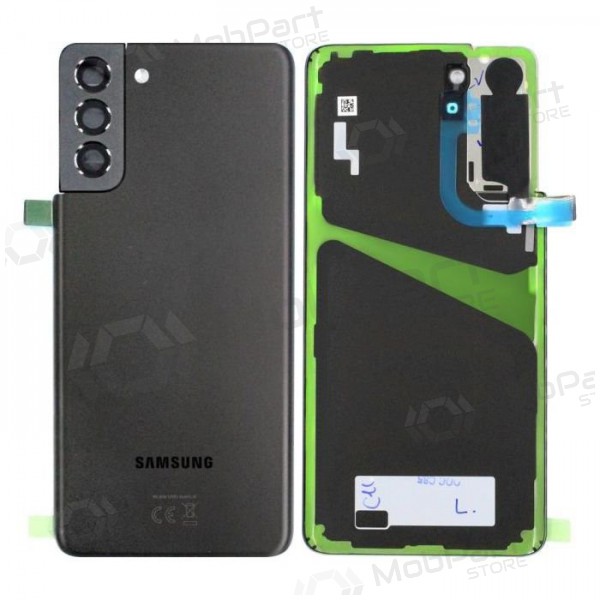 Samsung G996 Galaxy S21 Plus 5G baksida / batterilucka (Phantom Black) (begagnad grade C, original)