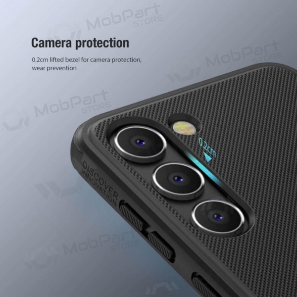 Samsung Galaxy A14 4G mobilskal „Nillkin Frosted Shield“ (svart)