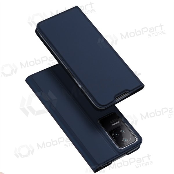 Xiaomi Poco F4 fodral - Dux Ducis Skin Pro (mörkblå)