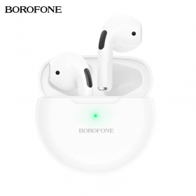 Trådlös headset Borofone BE41 Felice TWS (vit)