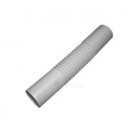 Vamzdelio U-32mm lanksti med flex, grå (100)