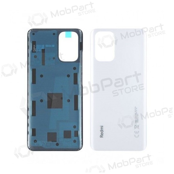 Xiaomi Redmi Note 10 4G baksida / batterilucka (Pebble White)