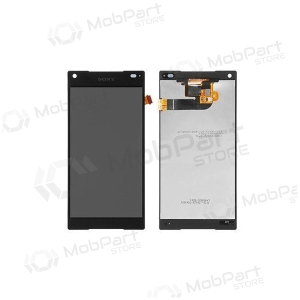 Sony Xperia Z5 compact E5803 / Xperia Z5 compact E5823 skärm (svart) (refurbished, original)