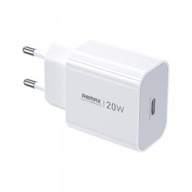 Telefonladdare Remax CA08 20 W USB-C vit