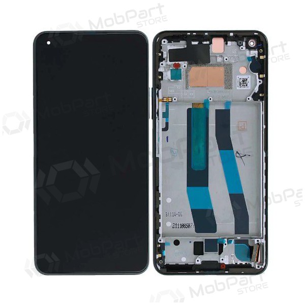 Xiaomi 11 Lite 5G NE skärm (svart) (med ram) (original) Xiaomi 11 Lite 5G NE skärm (svart) (med ram) (original)
