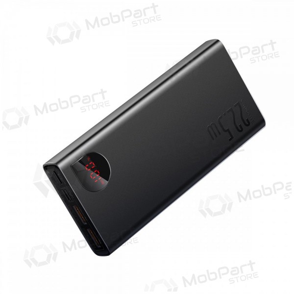 Powerbank Power Bank Baseus Adaman 22.5W 20000mAh + Type-C 0.3m svart PPAD070101
