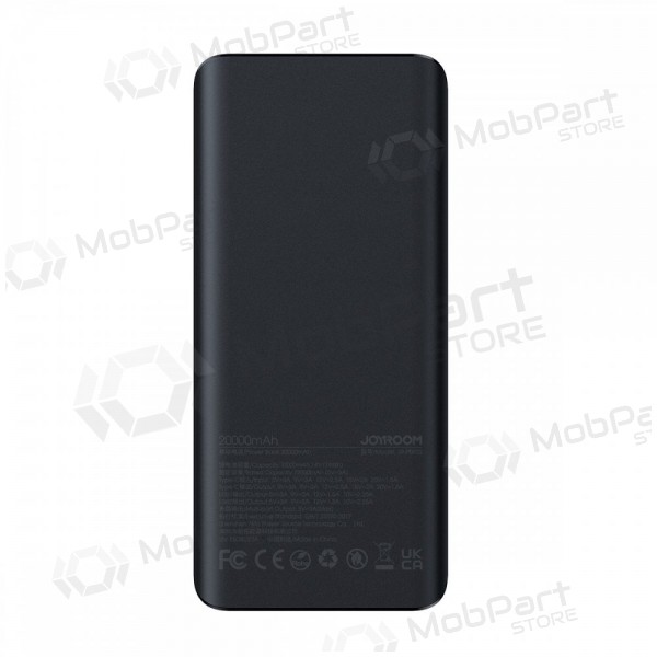 Powerbank Power Bank Joyroom JR-PBF02 30W 20000mAh svart