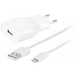 Laddare + USB-Lightning-kabel