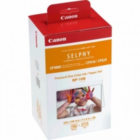 Canon 8568B001 RP-108 Färgbläckpatron + 100x148mm Papper 108 ark (SPEC)