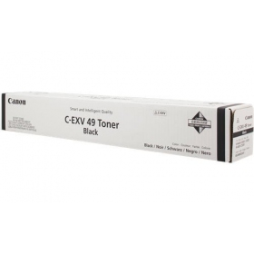 Canon C-EXV 49 (8524B002AA), svart tonerkassett för laserskrivare, 36000 sidor.