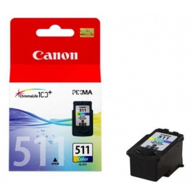 Canon CL-511 (2972B001), trispalvė patron för bläckstråleskrivare