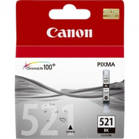 Canon CLI-521 (2933B001), svart patron för bläckstråleskrivare