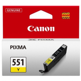 Canon CLI-551 (6511B001), gul patron för bläckstråleskrivare