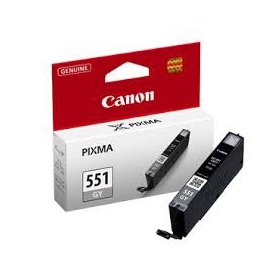 Canon CLI-551 (6512B001), grå patron för bläckstråleskrivare