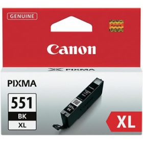 Canon CLI-551XL (6443B001), svart bläckpatron för bläckstråleskrivare