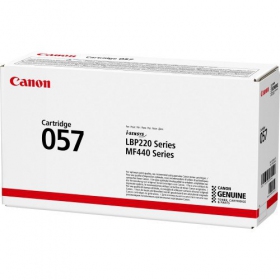 Canon CRG 057 (3009C002) svart patron för laserskrivare, 3100 sidor.
