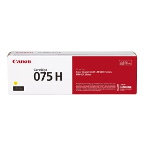 Canon CRG 075H Y (6366C002) Laserkassett, Gul